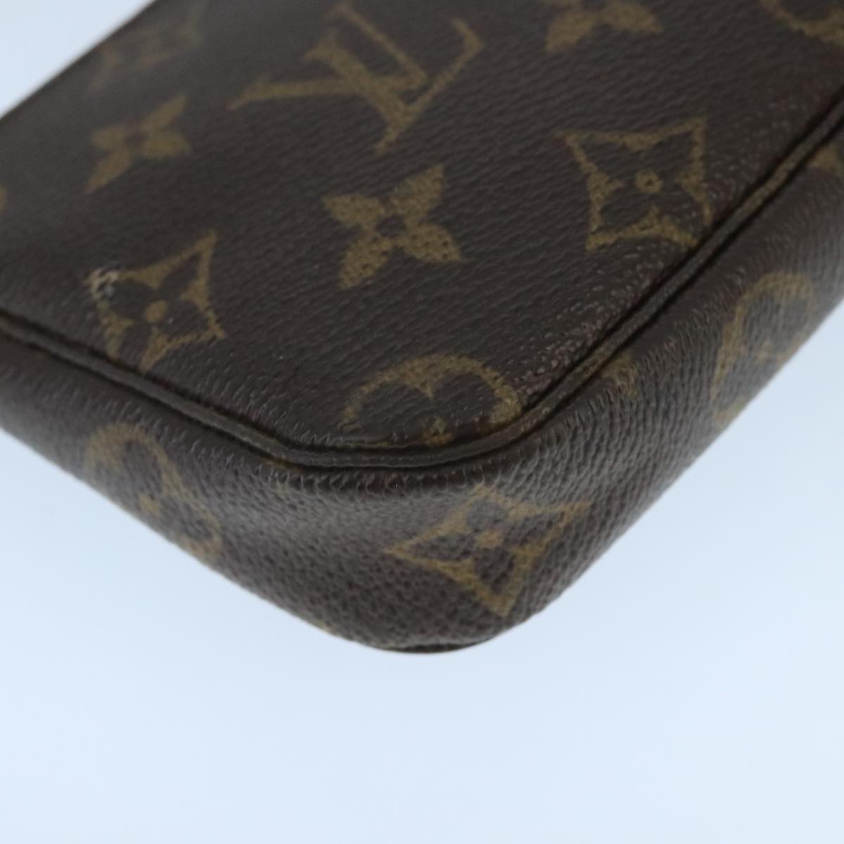 LOUIS VUITTON Monogram Mini Pochette Accessoires Pouch M58009 LV Auth 99820