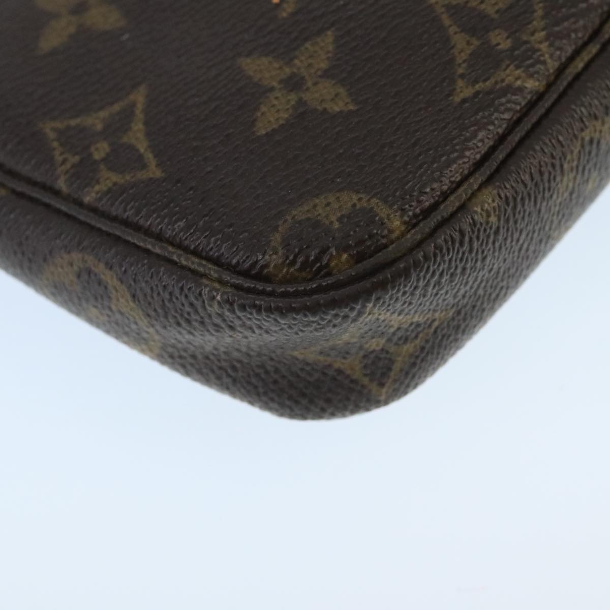 LOUIS VUITTON Monogram Mini Pochette Accessoires Pouch M58009 LV Auth 99820