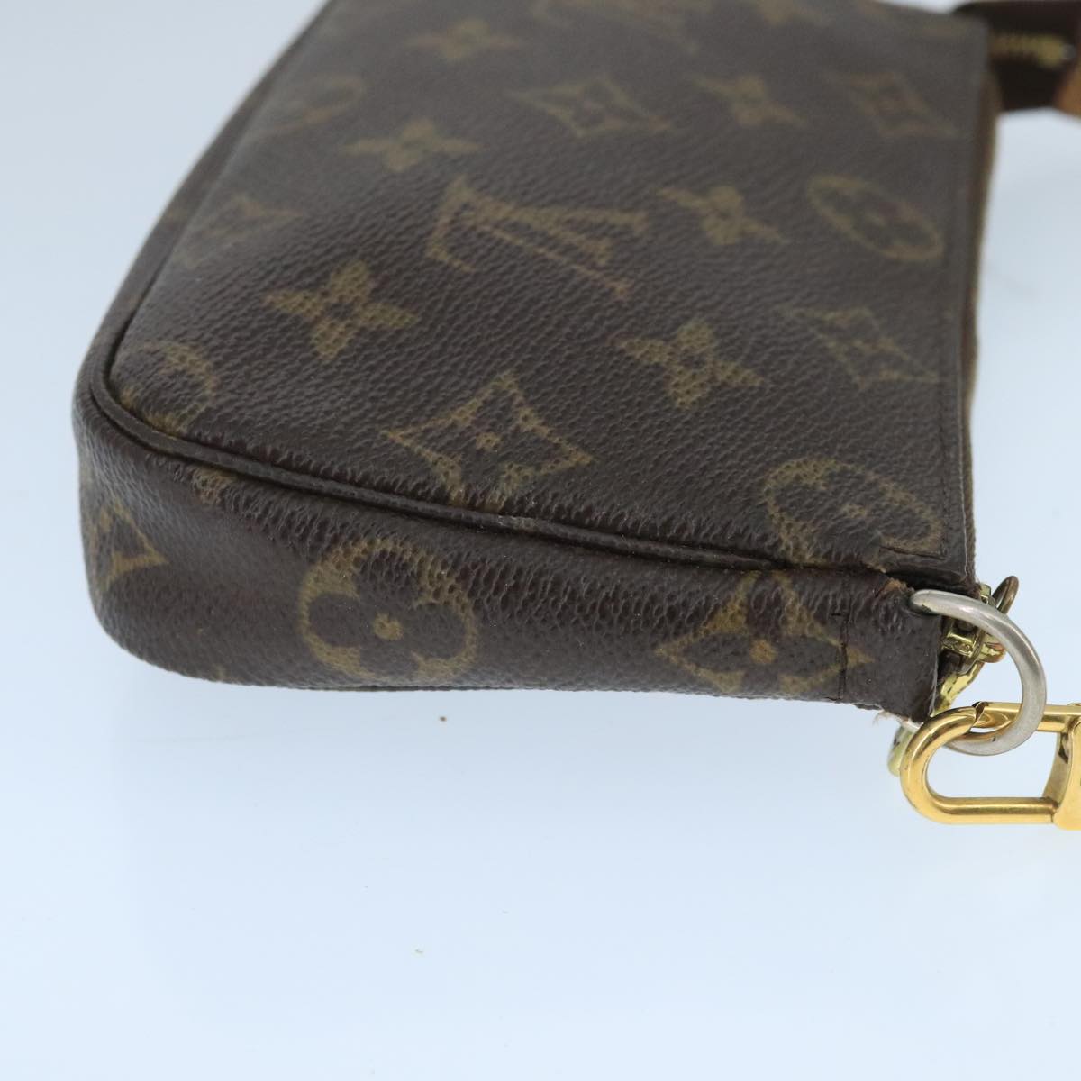 LOUIS VUITTON Monogram Mini Pochette Accessoires Pouch M58009 LV Auth 99820