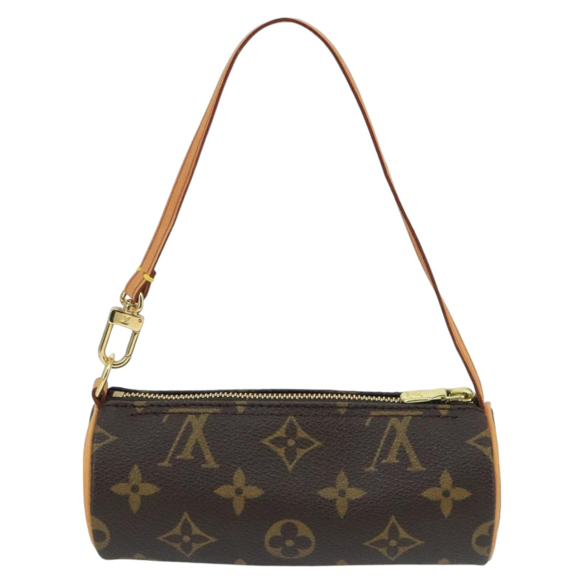 LOUIS VUITTON Monogram Papillon Pouch LV Auth 99822