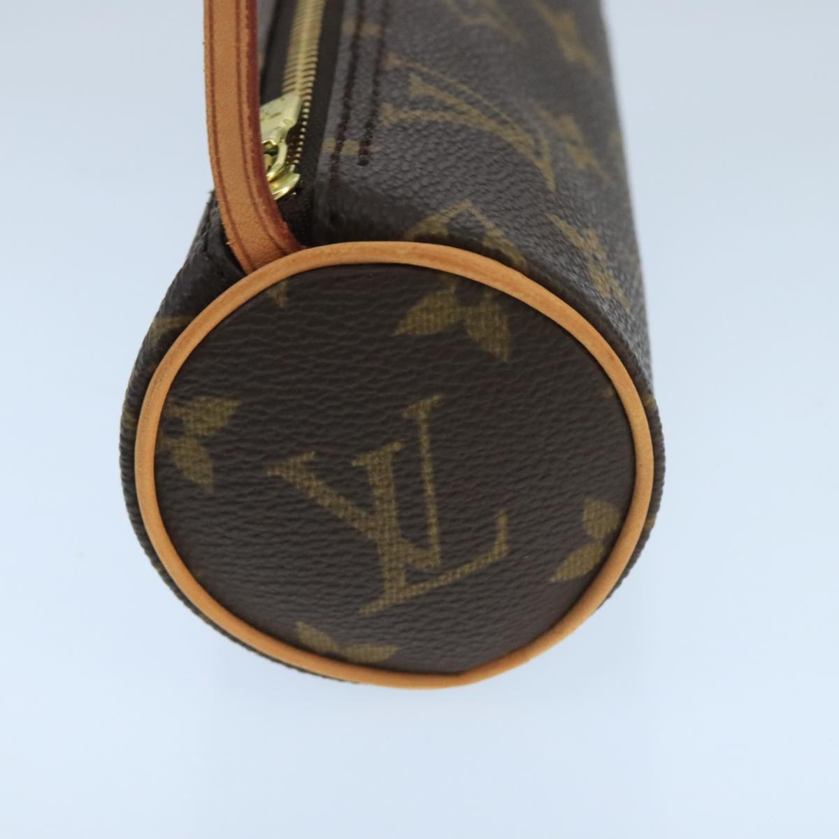 LOUIS VUITTON Monogram Papillon Pouch LV Auth 99822