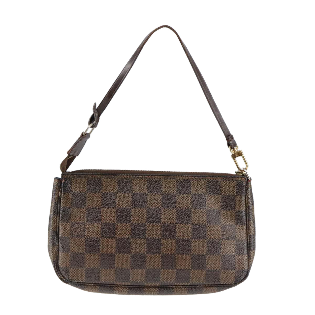 LOUIS VUITTON Damier Ebene Pochette Accessoires Pouch N41206 LV Auth 99825