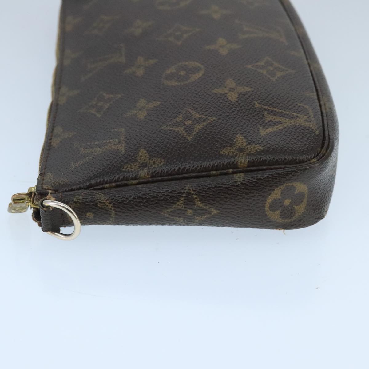 LOUIS VUITTON Monogram Pochette Accessoires Pouch M51980 LV Auth 99826