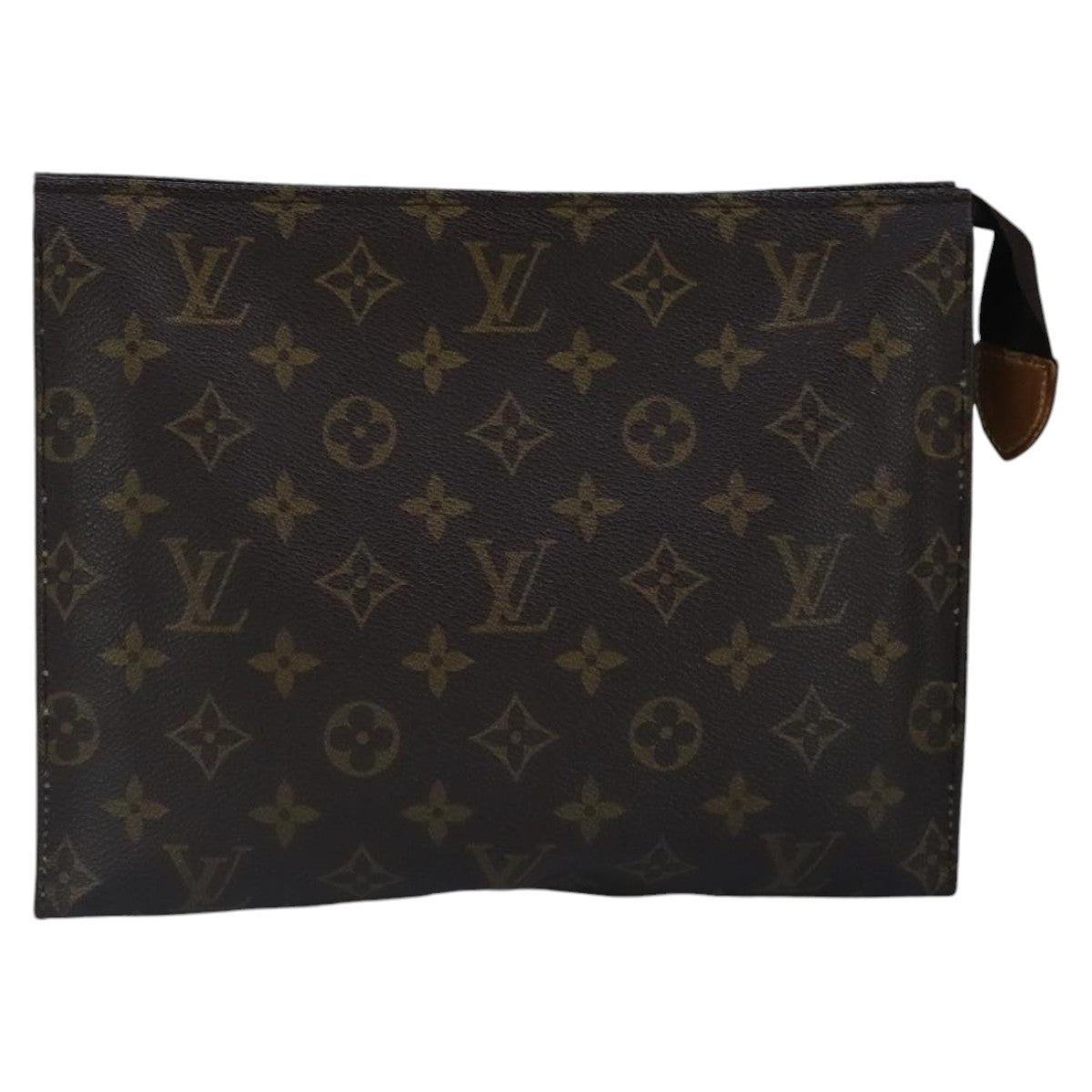 LOUIS VUITTON Monogram Poche Toilette 26 Pouch M47542 LV Auth 99831