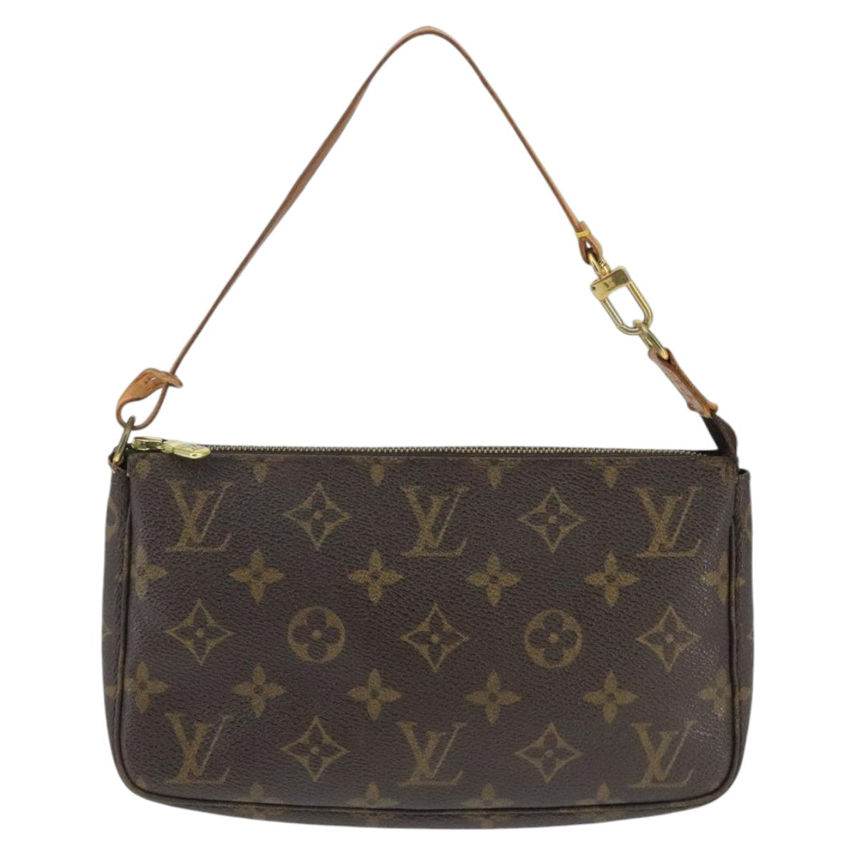 LOUIS VUITTON Monogram Pochette Accessoires Pouch M51980 LV Auth 99832