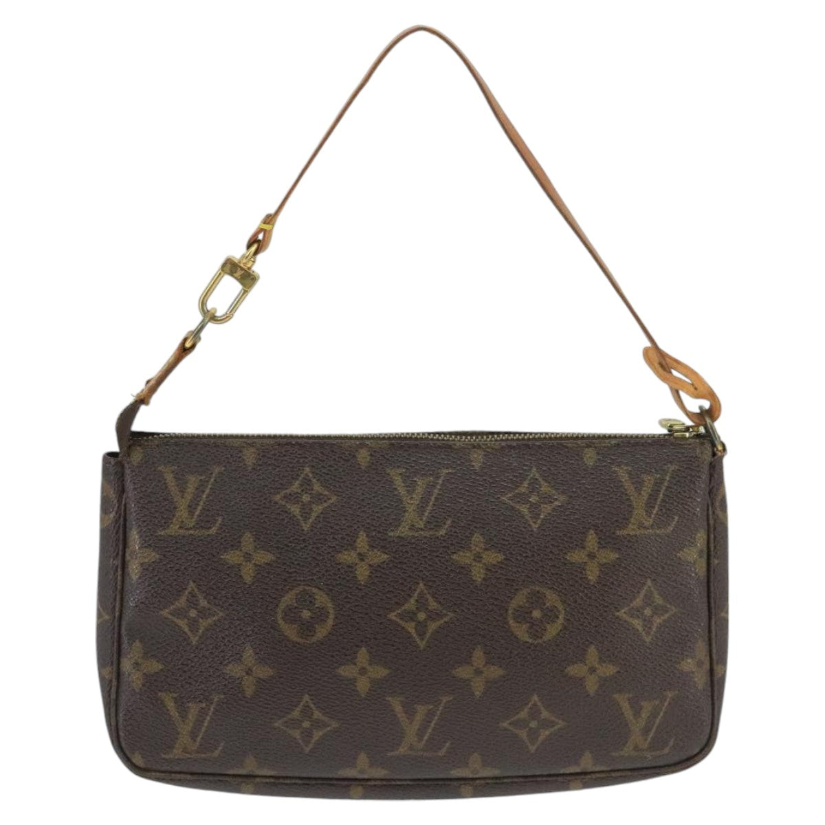 LOUIS VUITTON Monogram Pochette Accessoires Pouch M51980 LV Auth 99832