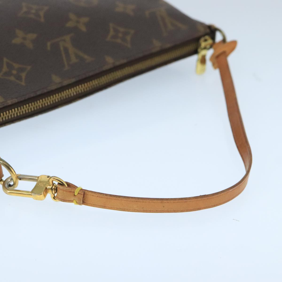 LOUIS VUITTON Monogram Pochette Accessoires Pouch M51980 LV Auth 99832