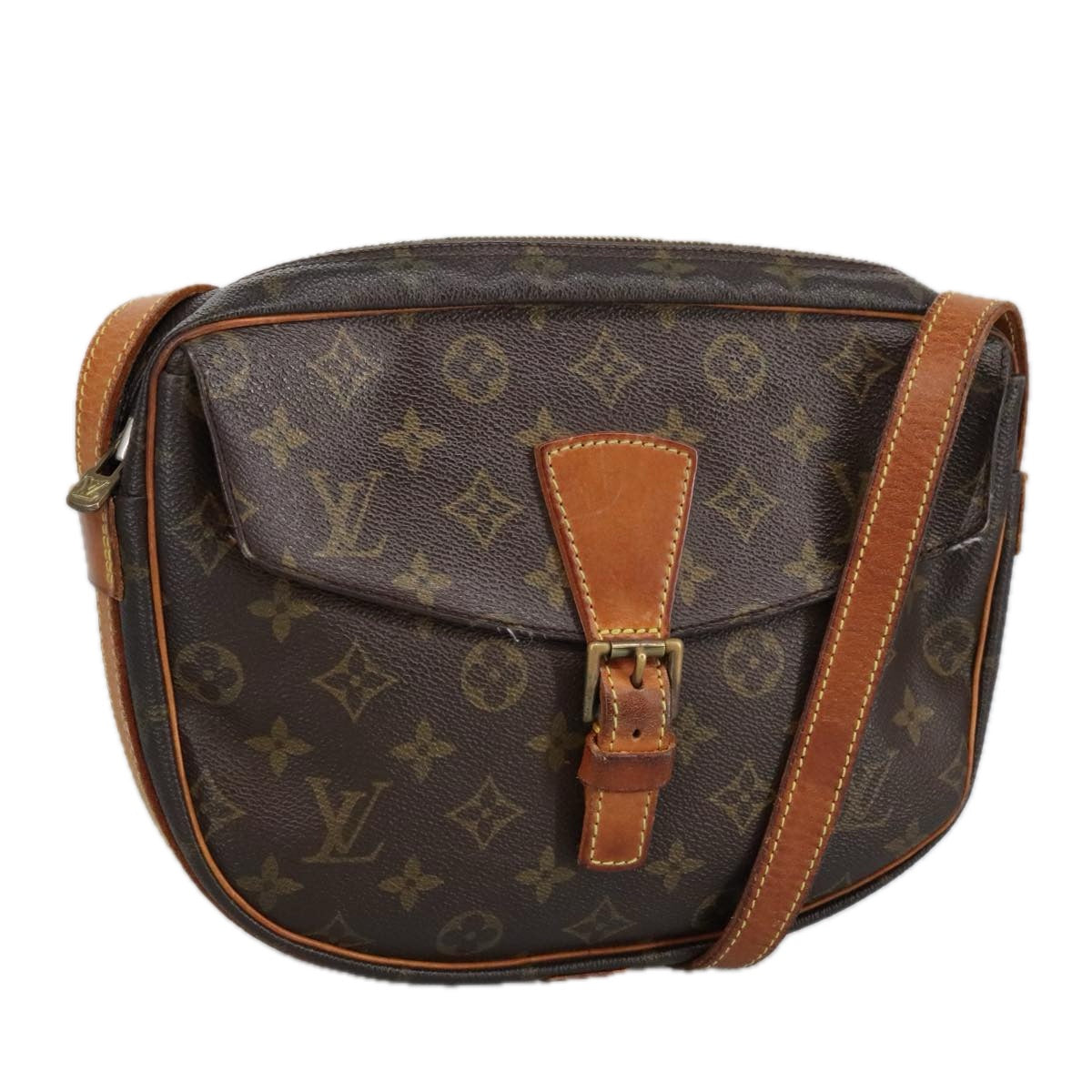 LOUIS VUITTON Monogram Jeune Fille GM Shoulder Bag M51225 LV Auth 99857