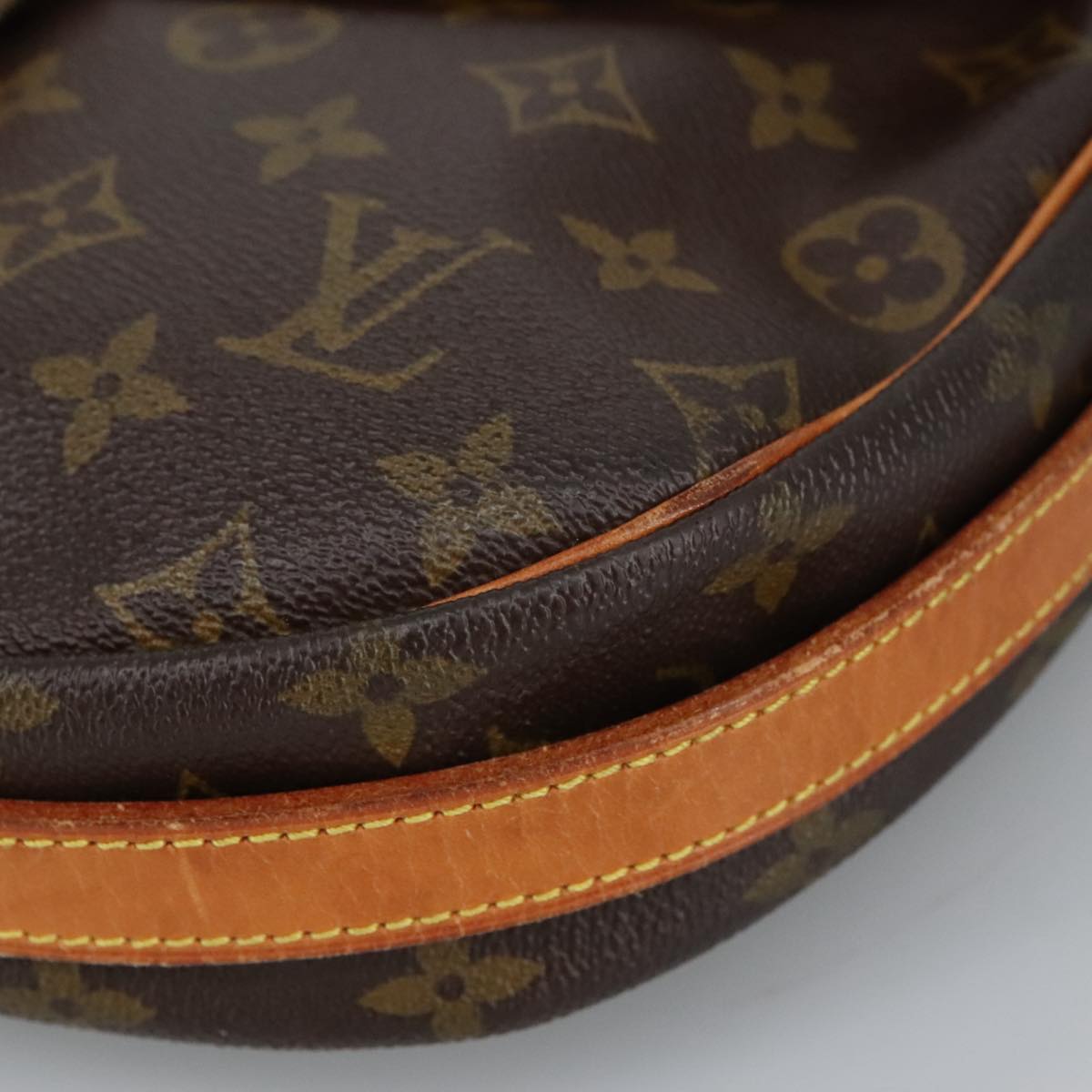 LOUIS VUITTON Monogram Jeune Fille GM Shoulder Bag M51225 LV Auth 99857