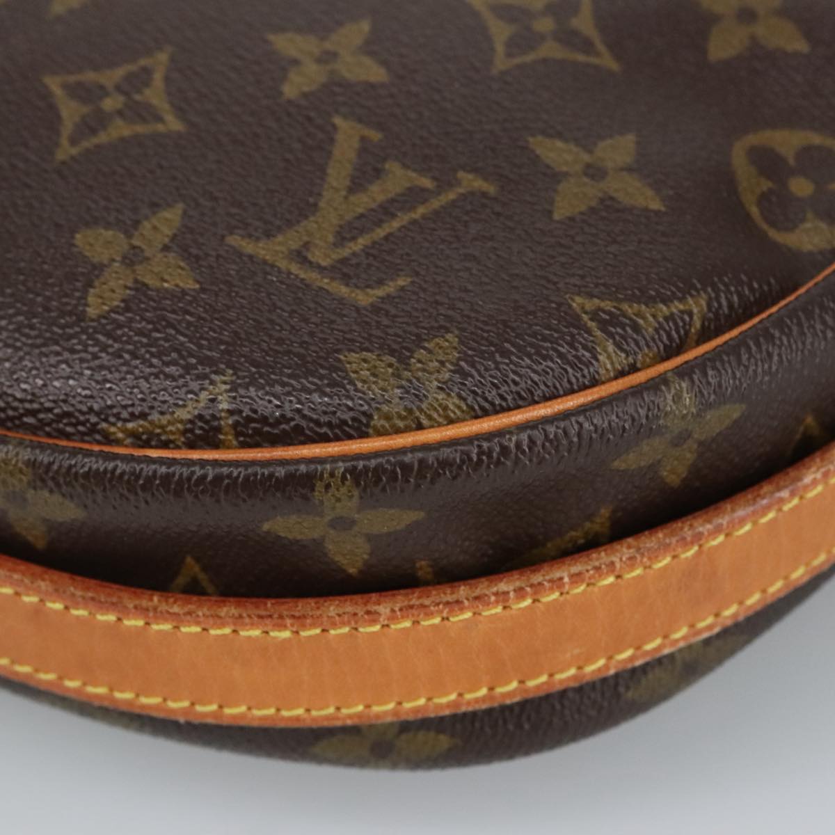 LOUIS VUITTON Monogram Jeune Fille GM Shoulder Bag M51225 LV Auth 99857