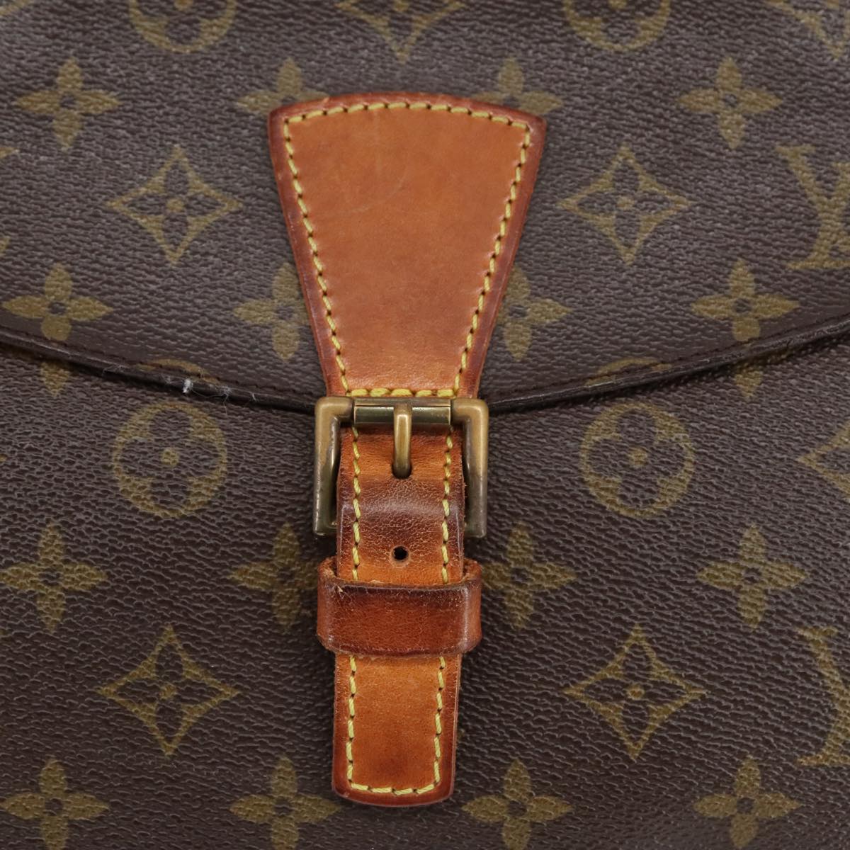 LOUIS VUITTON Monogram Jeune Fille GM Shoulder Bag M51225 LV Auth 99857