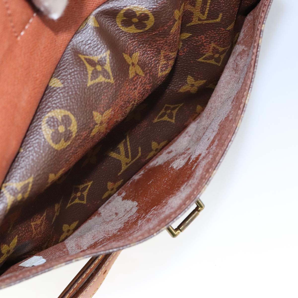 LOUIS VUITTON Monogram Jeune Fille GM Shoulder Bag M51225 LV Auth 99857