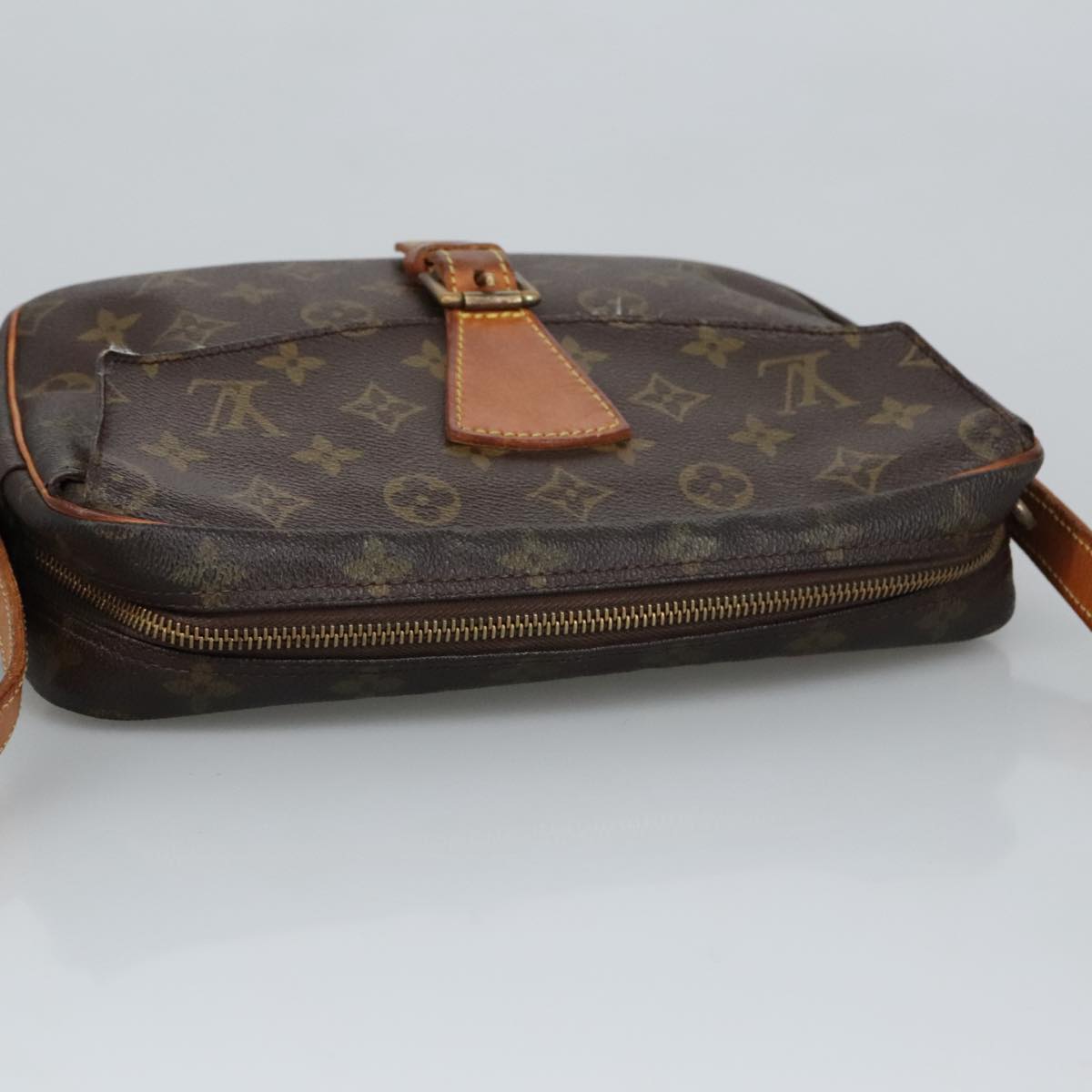 LOUIS VUITTON Monogram Jeune Fille GM Shoulder Bag M51225 LV Auth 99857