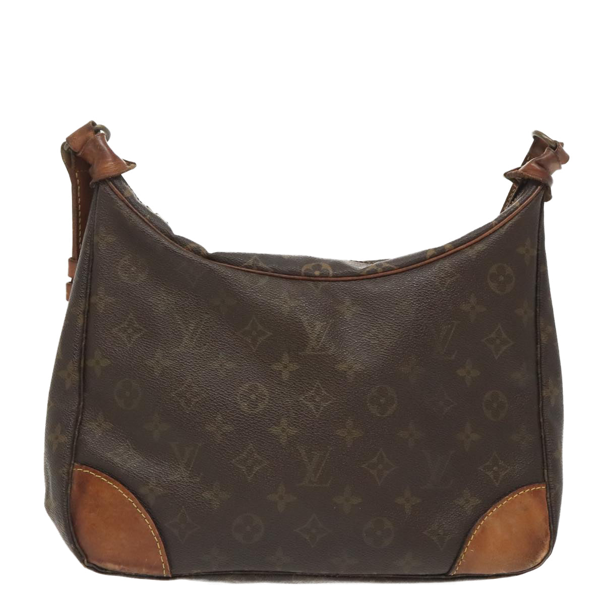 LOUIS VUITTON Monogram Boulogne 30 Shoulder Bag M51265 LV Auth 99877