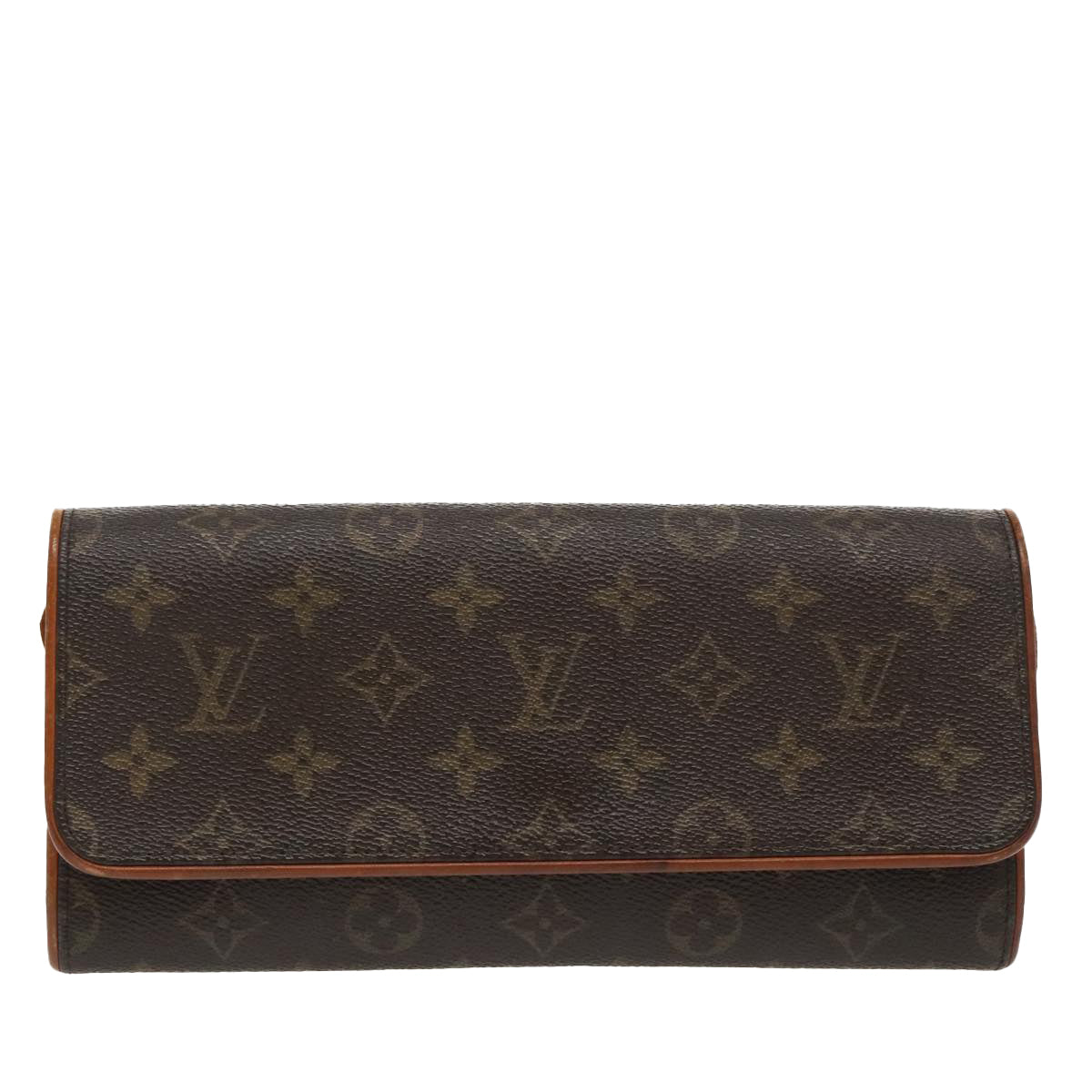 LOUIS VUITTON Monogram Pochette Twin GM Shoulder Bag M51852 LV Auth 99898