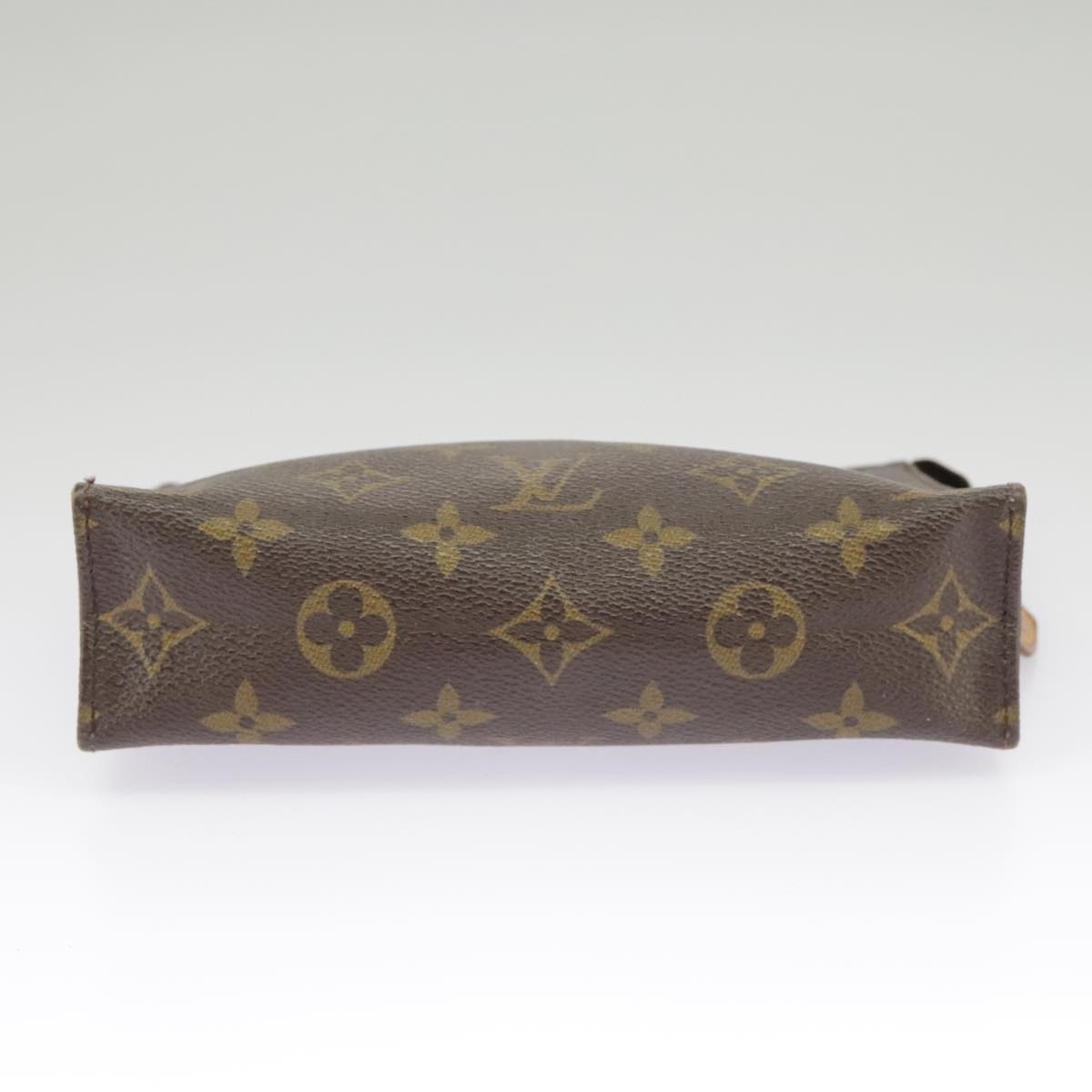 LOUIS VUITTON Monogram Poche Toilette 19 Pouch M47544 LV Auth 99899