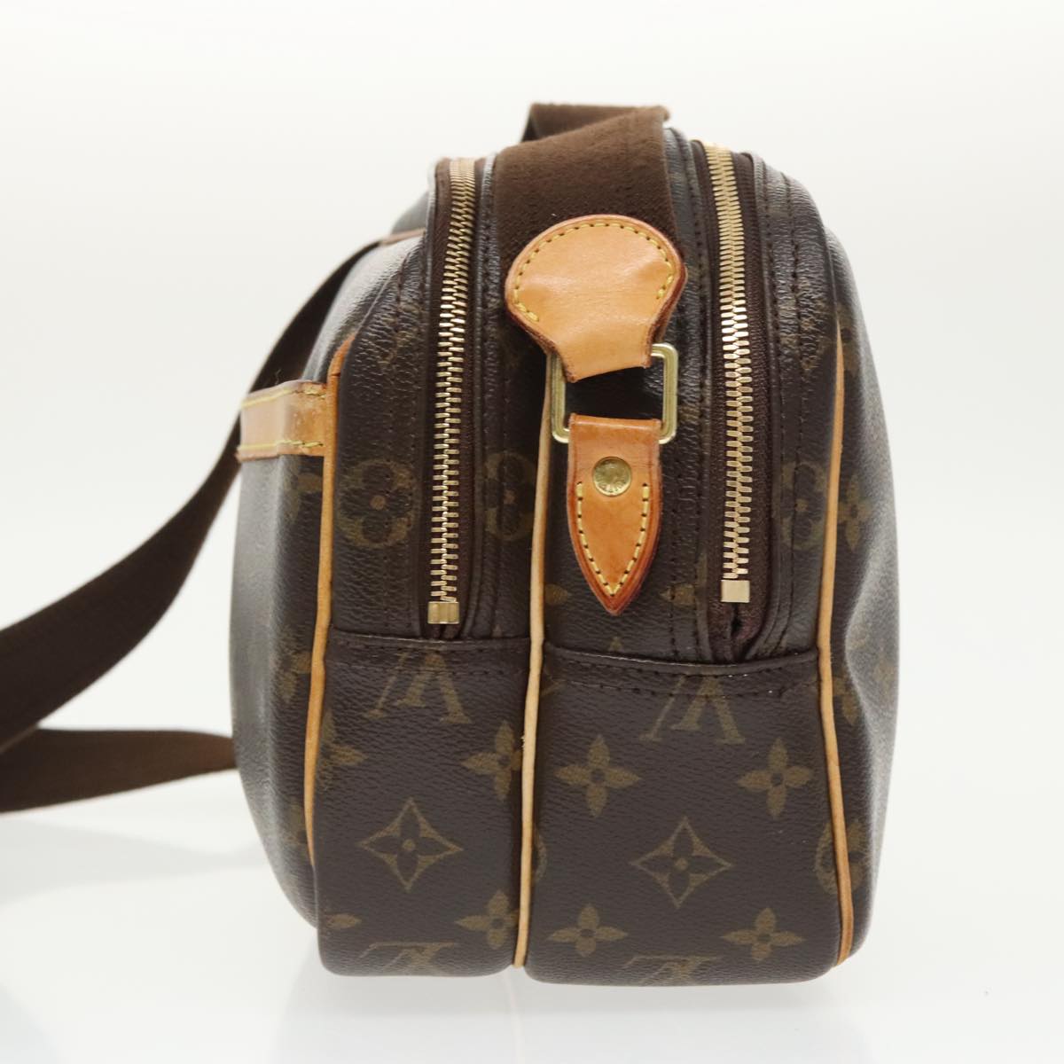 LOUIS VUITTON Monogram Reporter PM Shoulder Bag M45254 LV Auth 99913