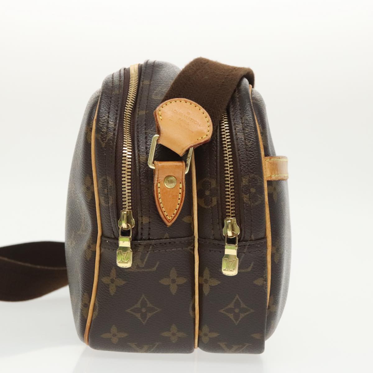 LOUIS VUITTON Monogram Reporter PM Shoulder Bag M45254 LV Auth 99913