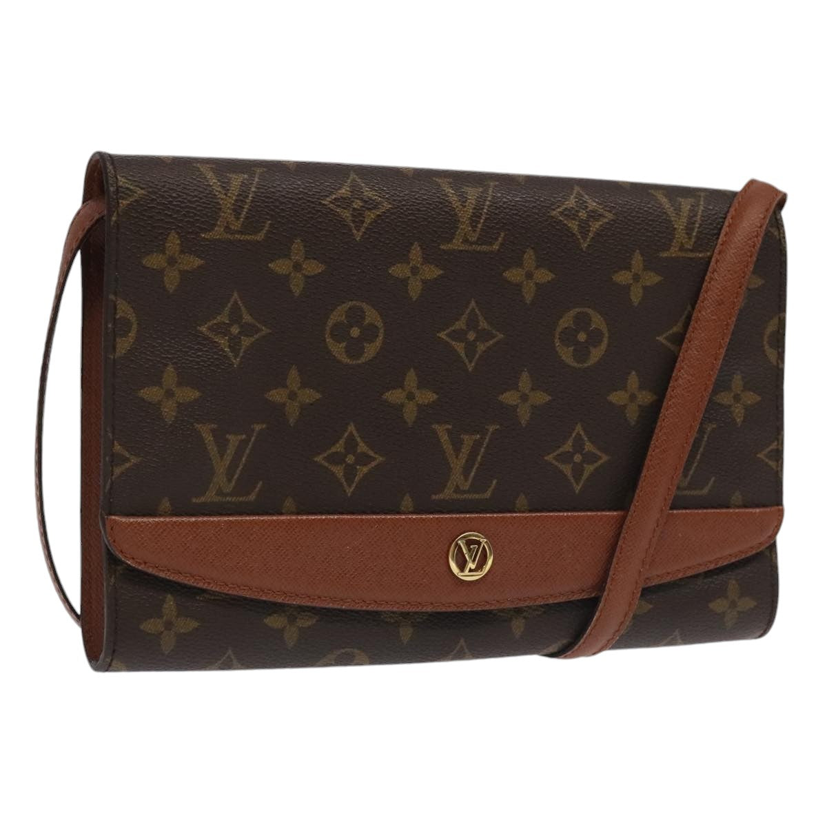 LOUIS VUITTON Monogram Bordeaux 24 Shoulder Bag M51798 LV Auth 99941