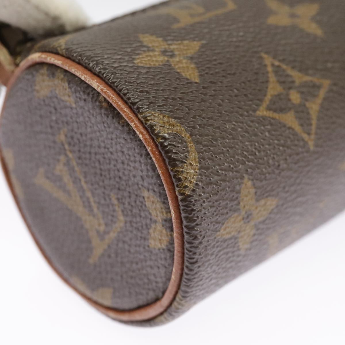 LOUIS VUITTON Monogram Papillon Pouch LV Auth 99946