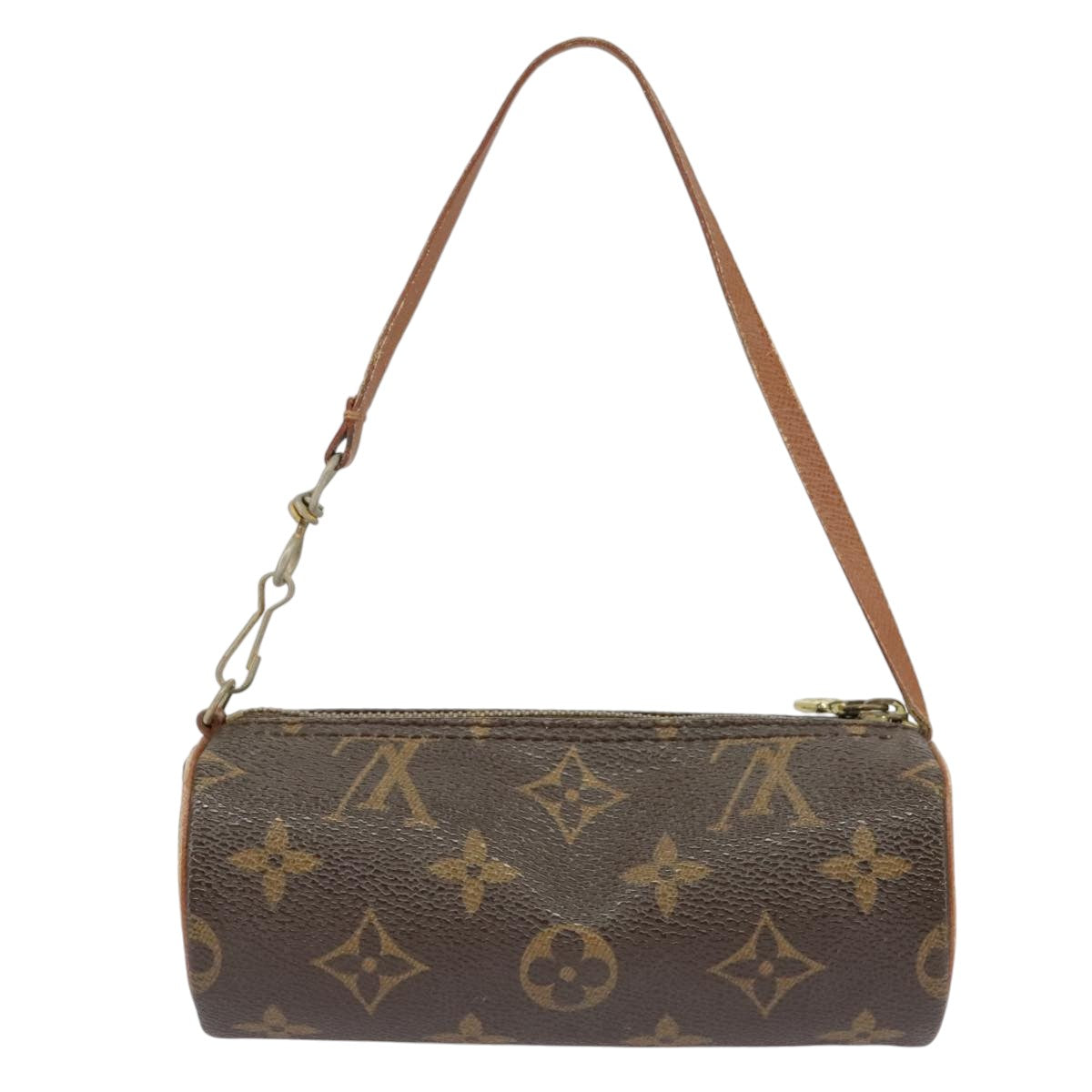 LOUIS VUITTON Monogram Papillon Pouch LV Auth 99946