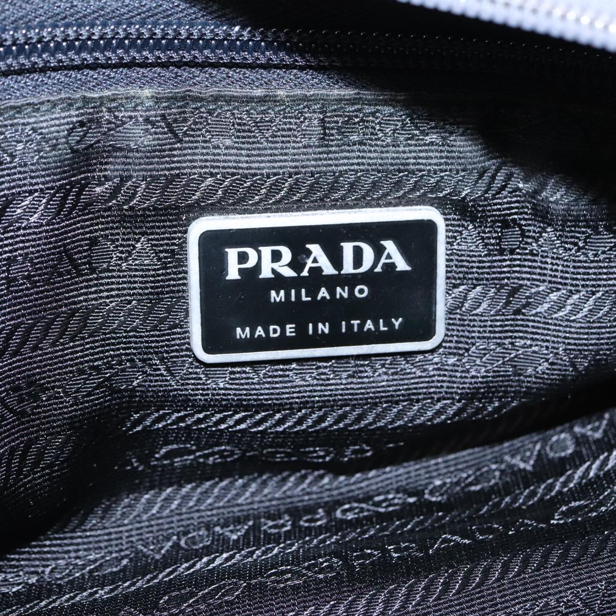 PRADA Shoulder Bag Nylon Green Auth 99958