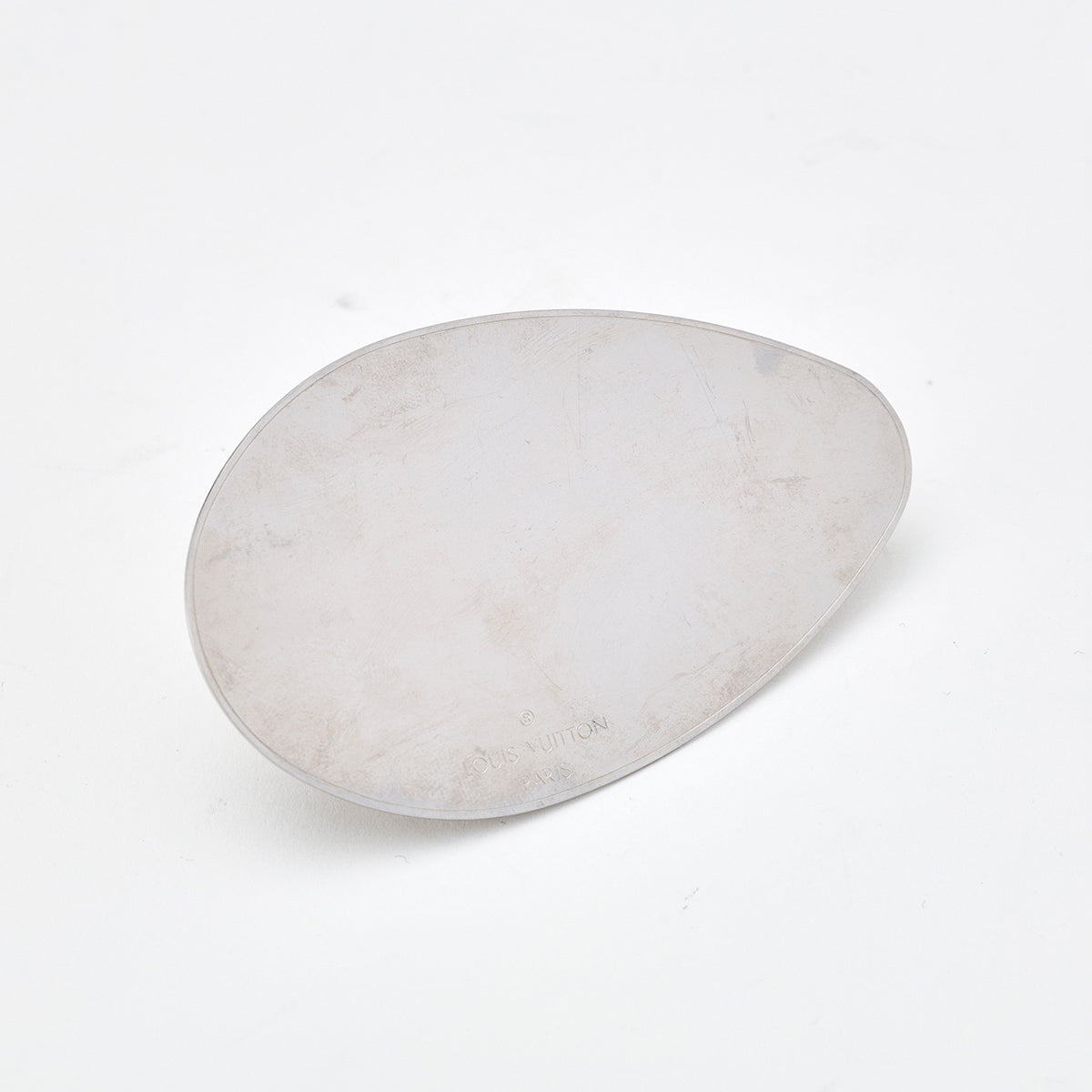 LOUIS VUITTON Twisted Box Hand Bag M40275 Brown Gold PVC Leather Auth