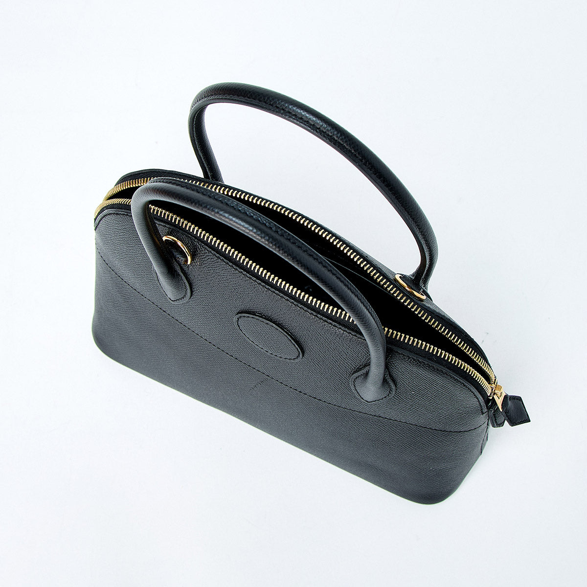 HERMES Bolide 27 2017 A Hand Bag Noir Gold Taurillon Clemence Auth