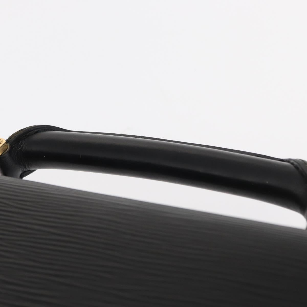 LOUIS VUITTON Epi Serviette Ambassador Business Bag Black M54412 LV Auth BA8580