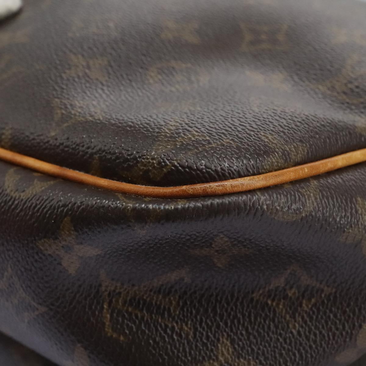 LOUIS VUITTON Monogram Reporter PM Shoulder Bag M45254 LV Auth bs22146