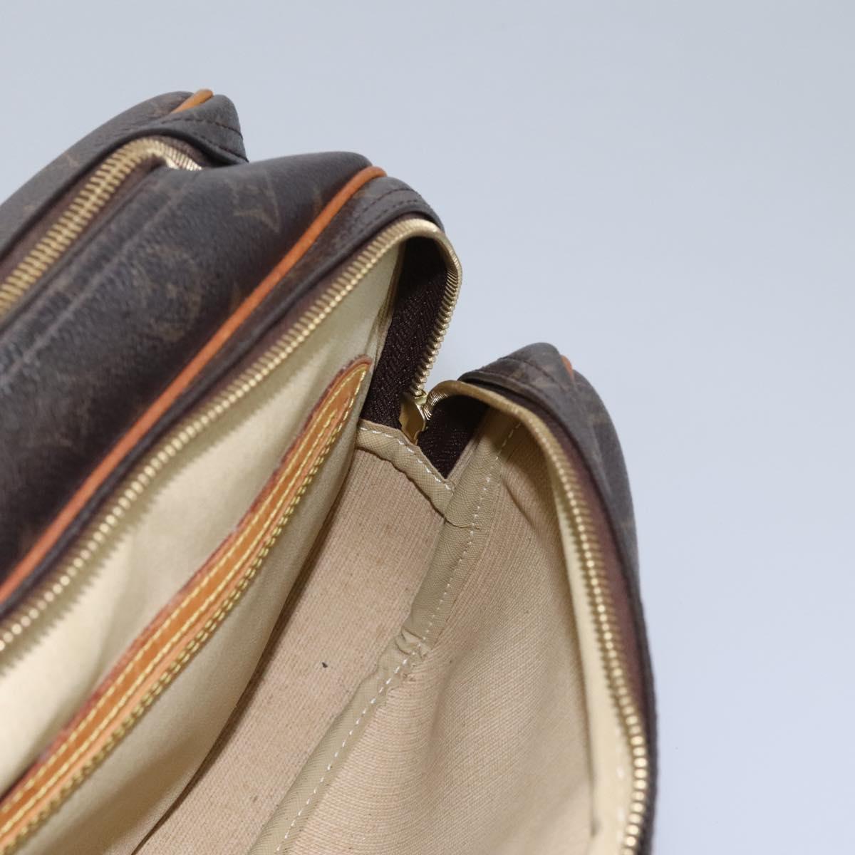 LOUIS VUITTON Monogram Reporter PM Shoulder Bag M45254 LV Auth bs22146