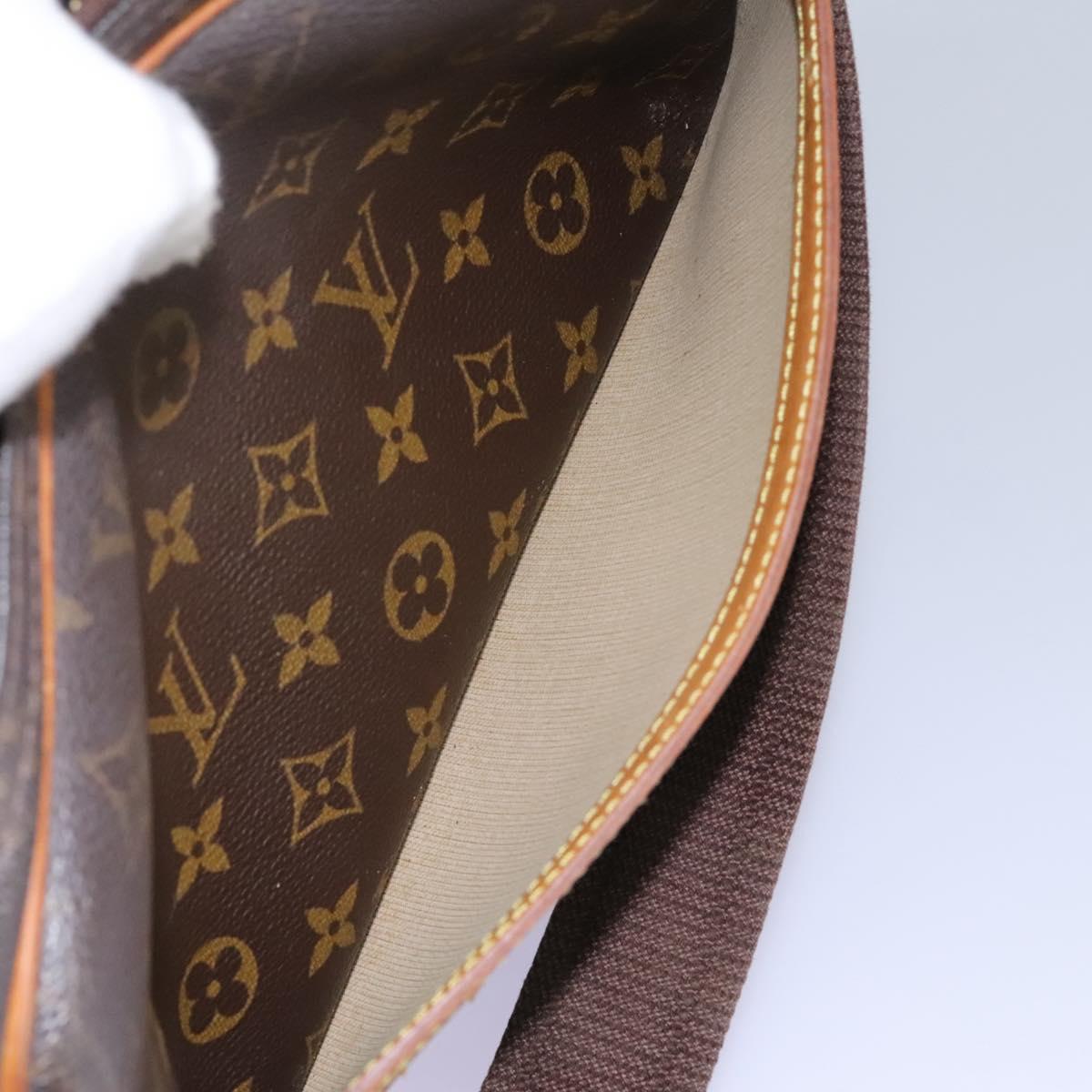 LOUIS VUITTON Monogram Reporter PM Shoulder Bag M45254 LV Auth bs22146