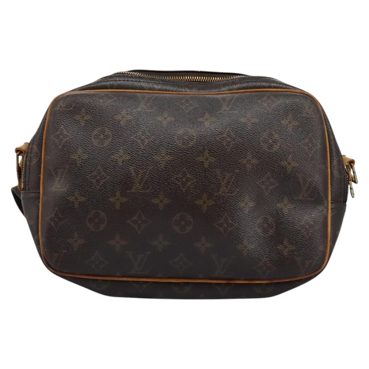LOUIS VUITTON Monogram Reporter PM Shoulder Bag M45254 LV Auth bs22146