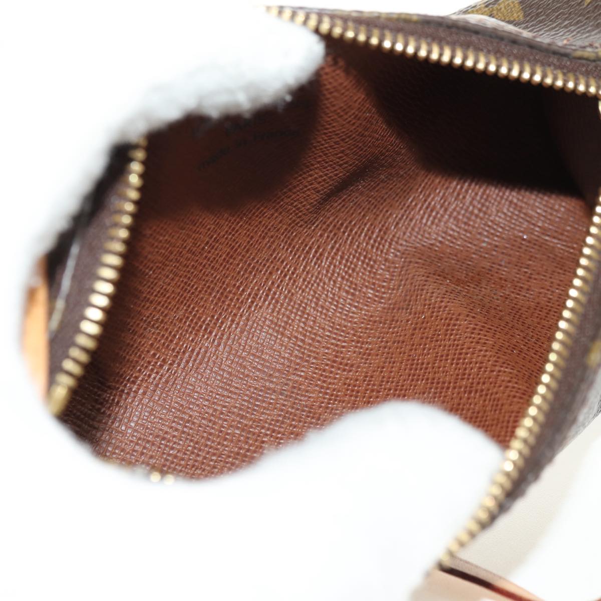 LOUIS VUITTON Monogram Papillon Pouch Pouch LV Auth TR15