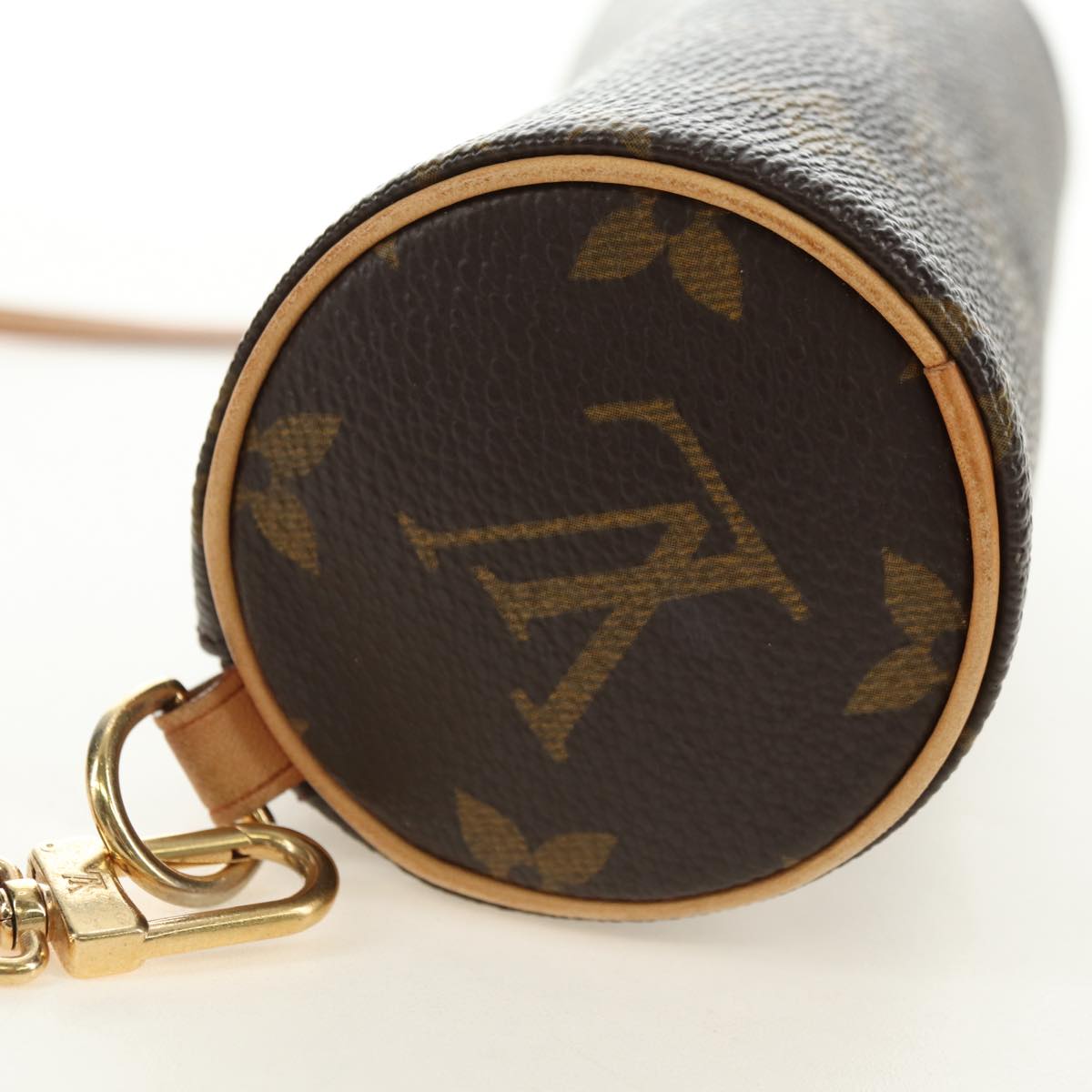 LOUIS VUITTON Monogram Papillon Pouch Pouch LV Auth TR15