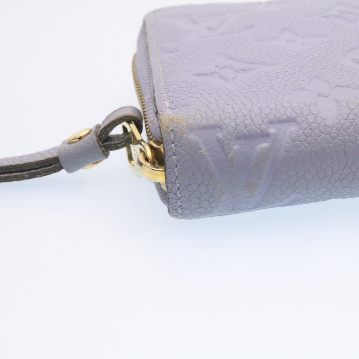 LOUIS VUITTON Empreinte Portefeuille Scrett Ron Long Wallet M93437 LV Auth ac159