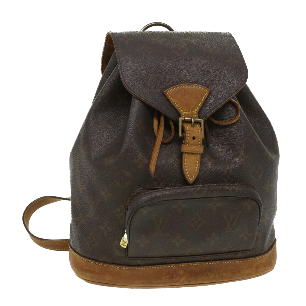 LOUIS VUITTON Monogram Montsouris MM Backpack M51136 LV Auth ac1632