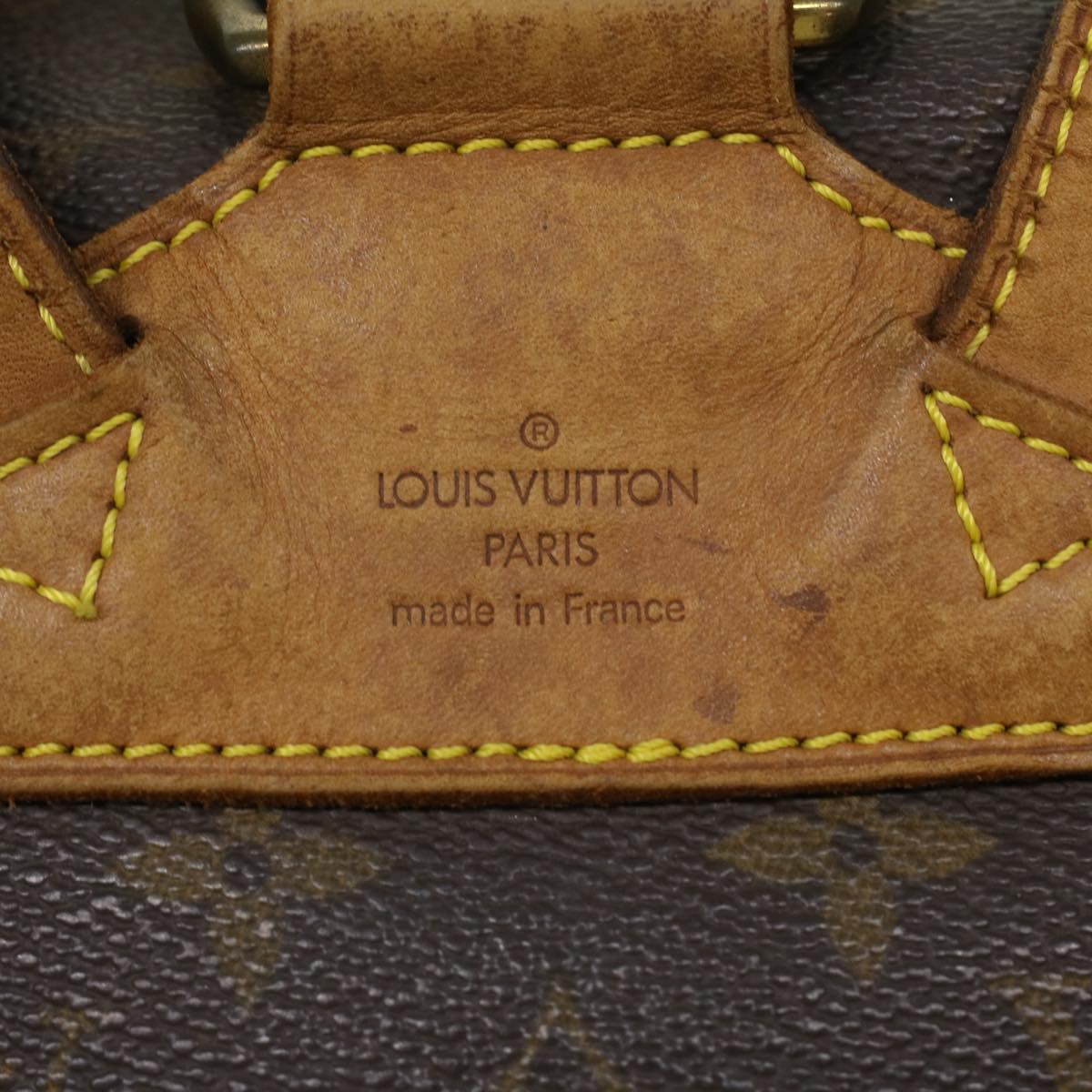 LOUIS VUITTON Monogram Montsouris MM Backpack M51136 LV Auth ac1632