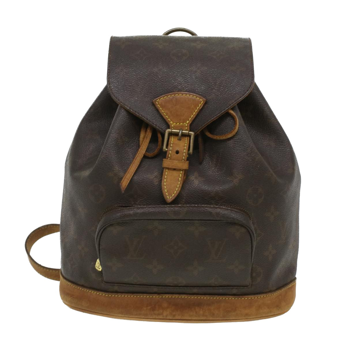 LOUIS VUITTON Monogram Montsouris MM Backpack M51136 LV Auth ac1632