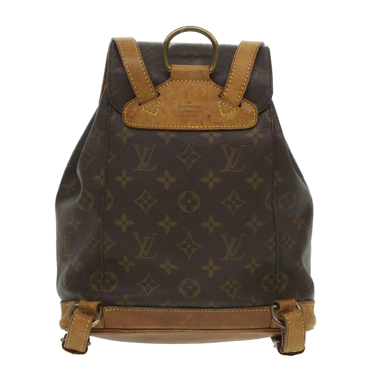 LOUIS VUITTON Monogram Montsouris MM Backpack M51136 LV Auth ac1632