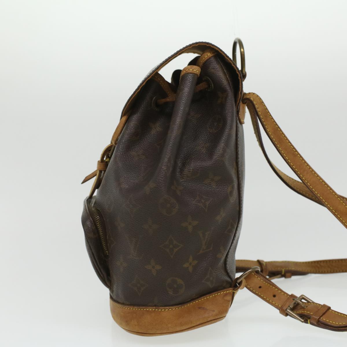 LOUIS VUITTON Monogram Montsouris MM Backpack M51136 LV Auth ac1632