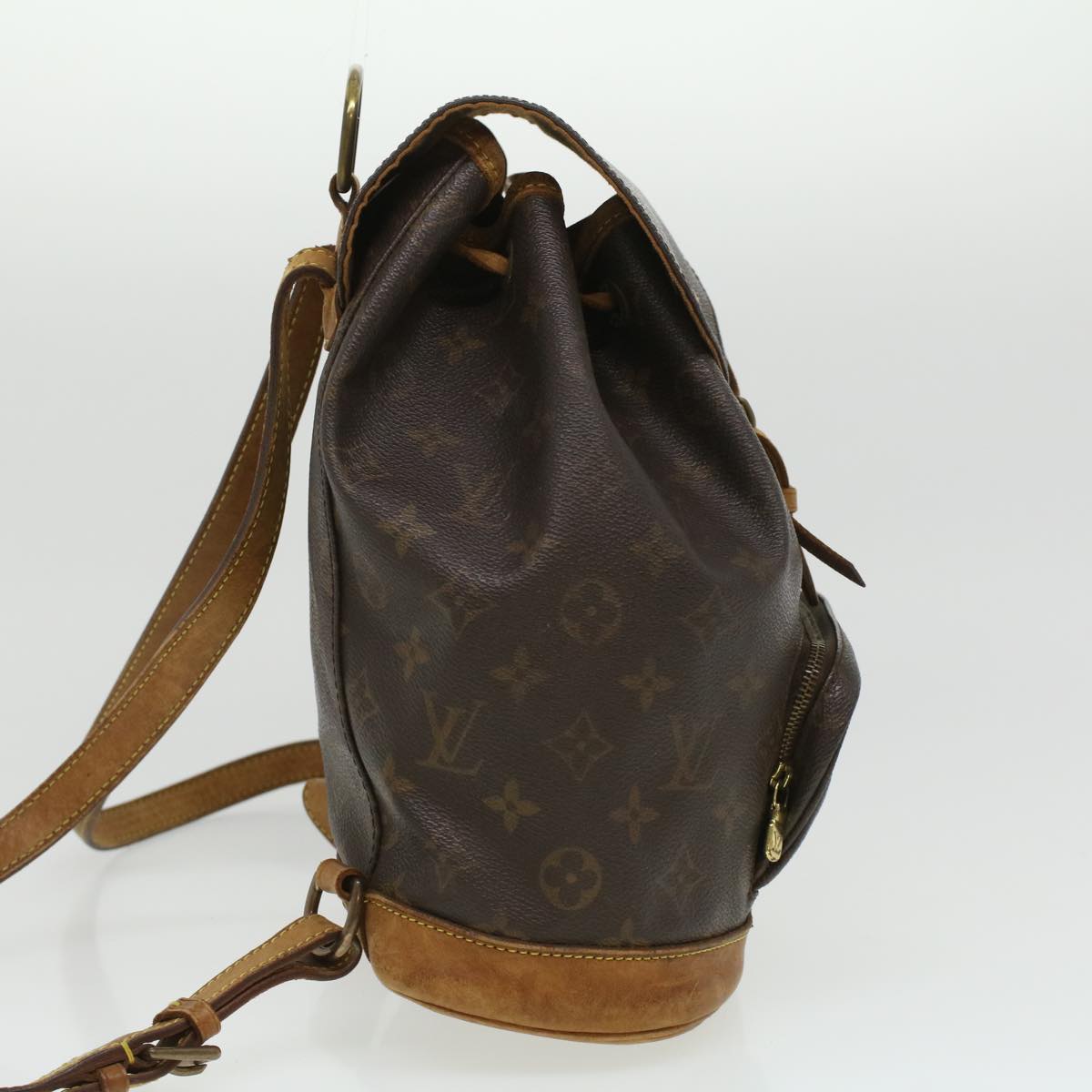 LOUIS VUITTON Monogram Montsouris MM Backpack M51136 LV Auth ac1632