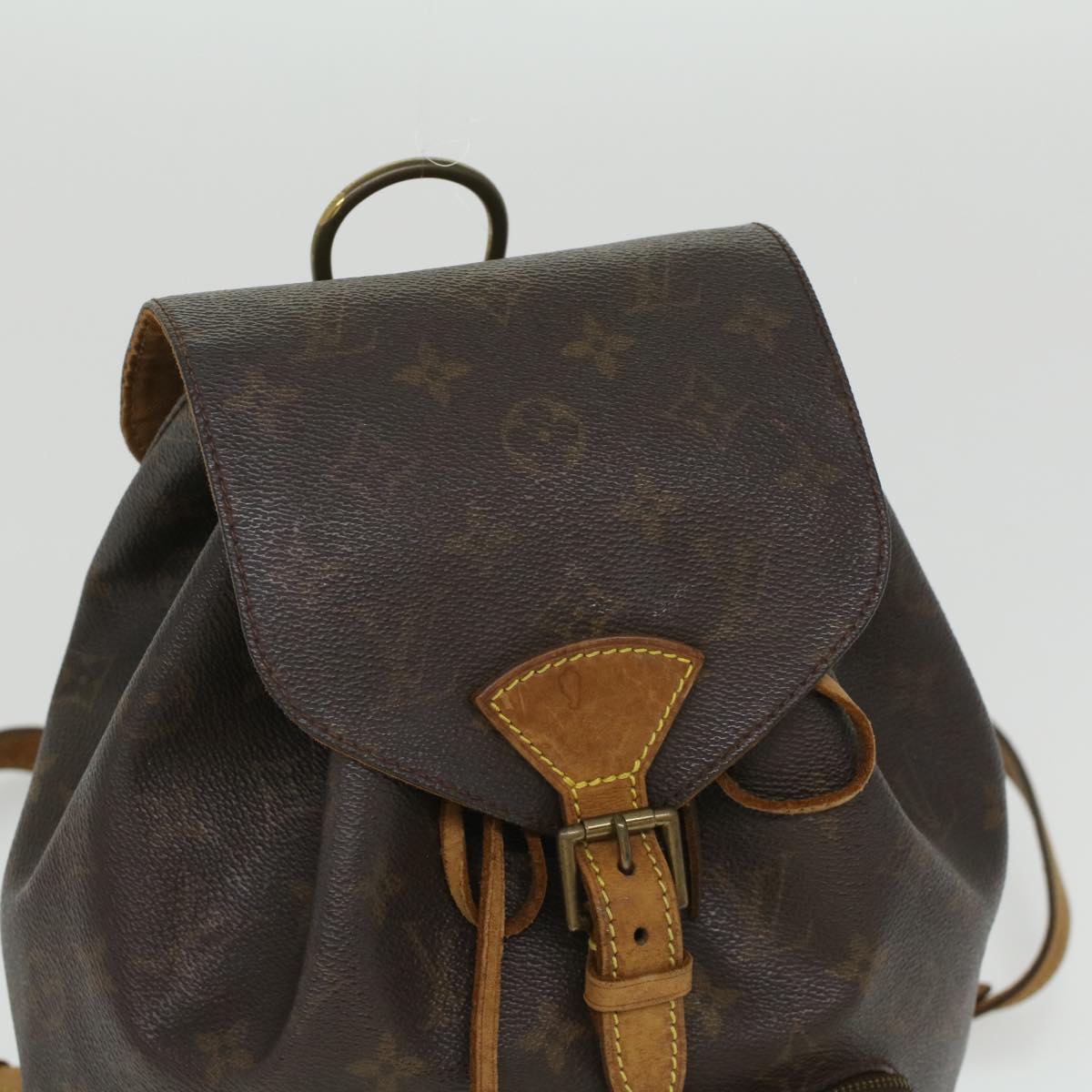 LOUIS VUITTON Monogram Montsouris MM Backpack M51136 LV Auth ac1632