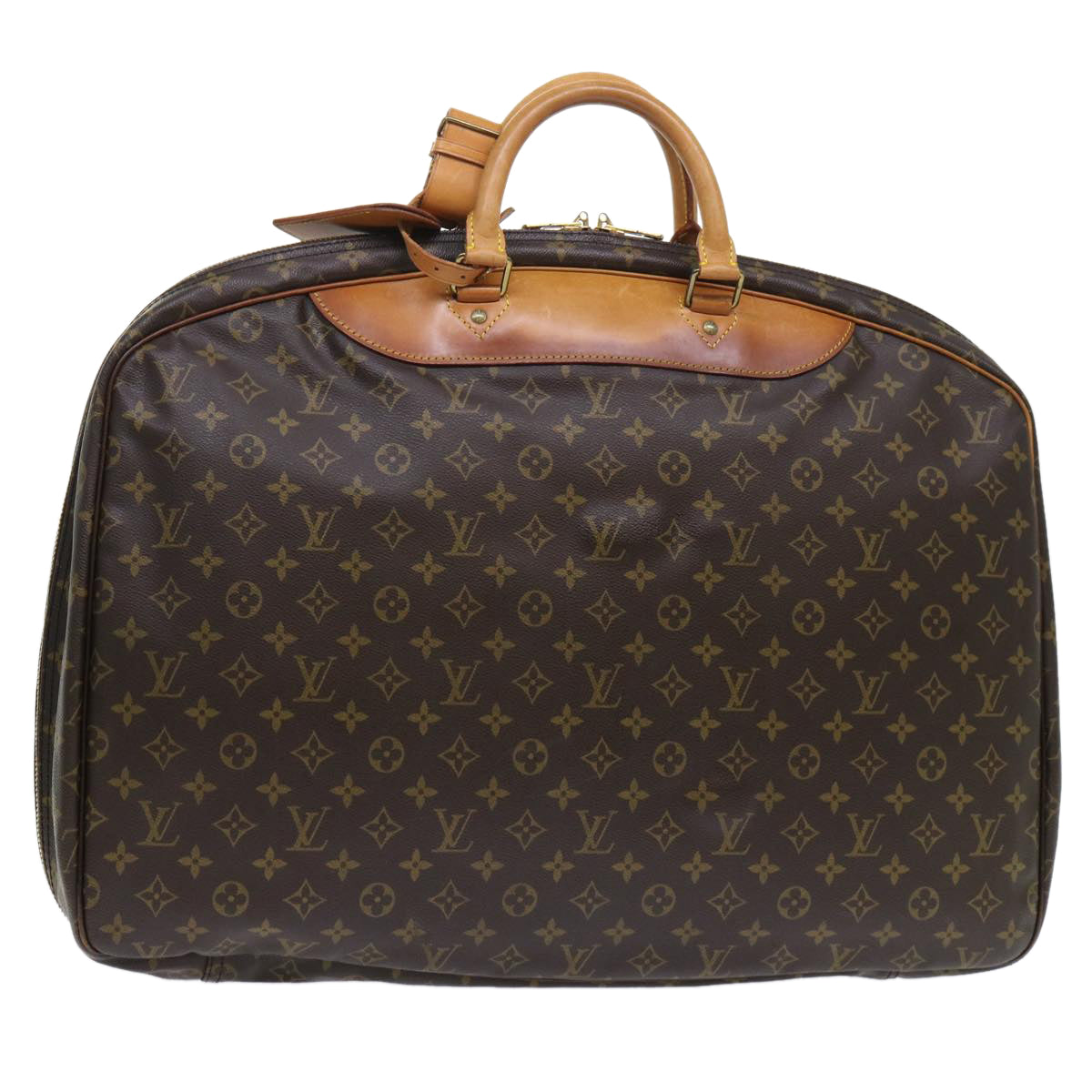 LOUIS VUITTON Monogram Alize 1 Posh Boston Bag M41393 LV Auth ac2183