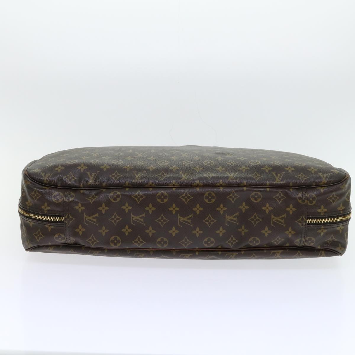 LOUIS VUITTON Monogram Alize 1 Posh Boston Bag M41393 LV Auth ac2183