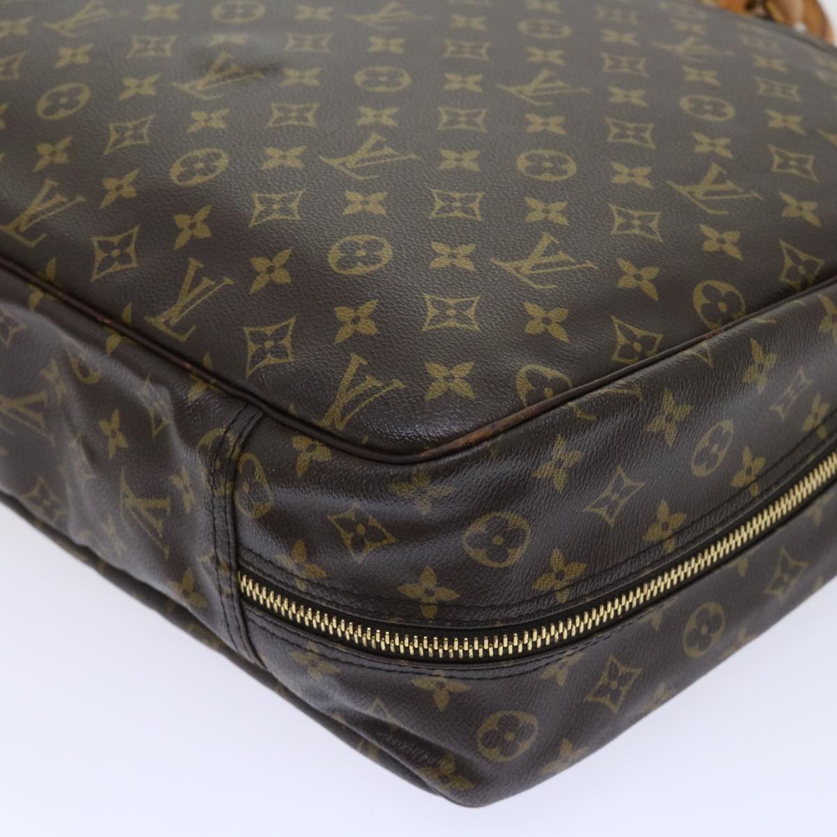 LOUIS VUITTON Monogram Alize 1 Posh Boston Bag M41393 LV Auth ac2183