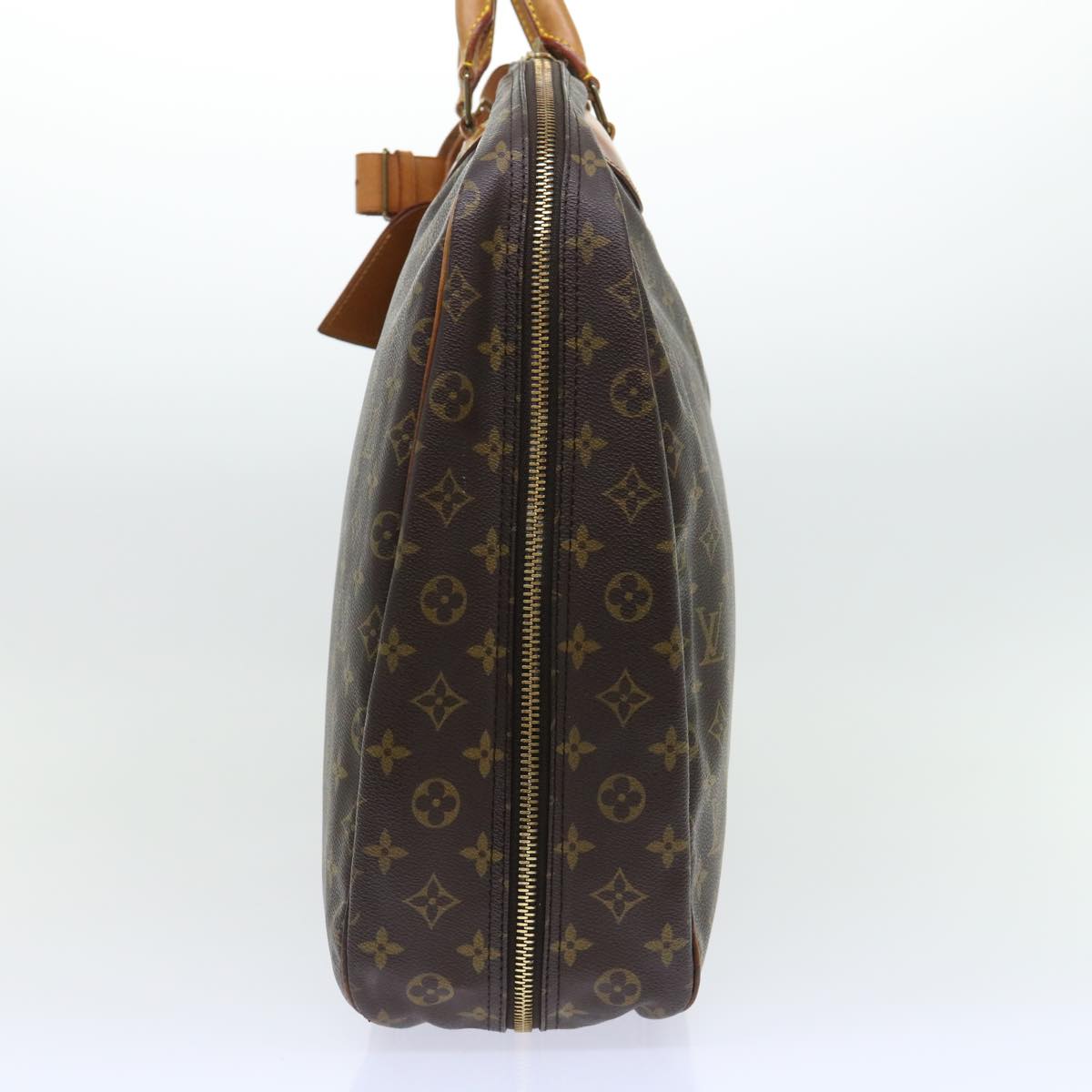 LOUIS VUITTON Monogram Alize 1 Posh Boston Bag M41393 LV Auth ac2183