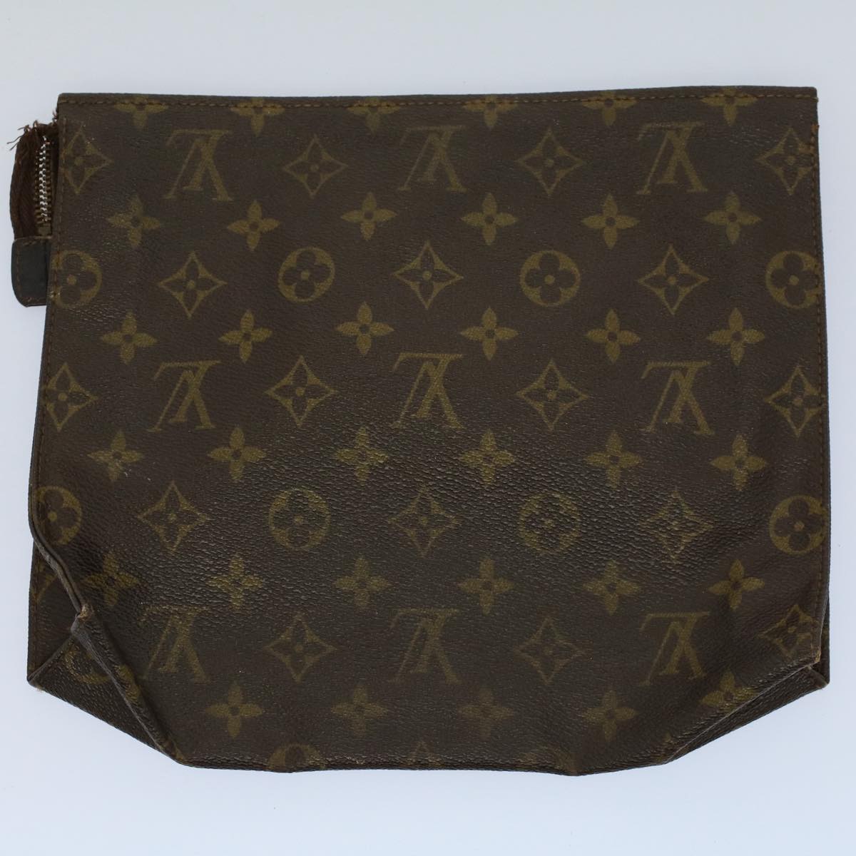 LOUIS VUITTON Monogram Wallet Clutch Bag 4Set LV Auth ac2255