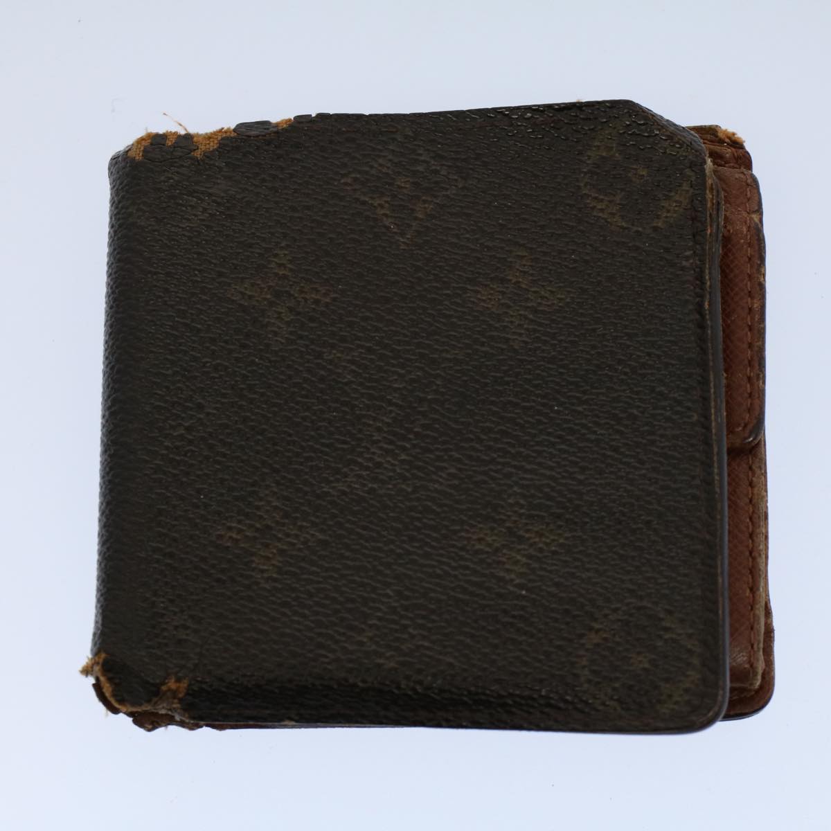 LOUIS VUITTON Monogram Wallet Clutch Bag 4Set LV Auth ac2255