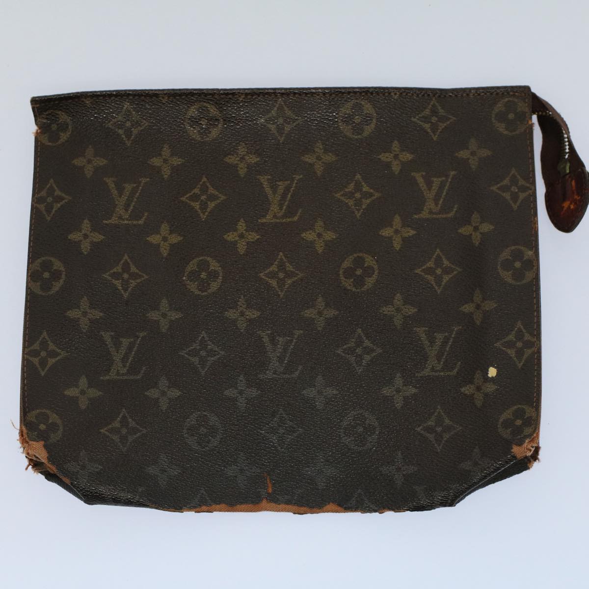 LOUIS VUITTON Monogram Wallet Clutch Bag 4Set LV Auth ac2255